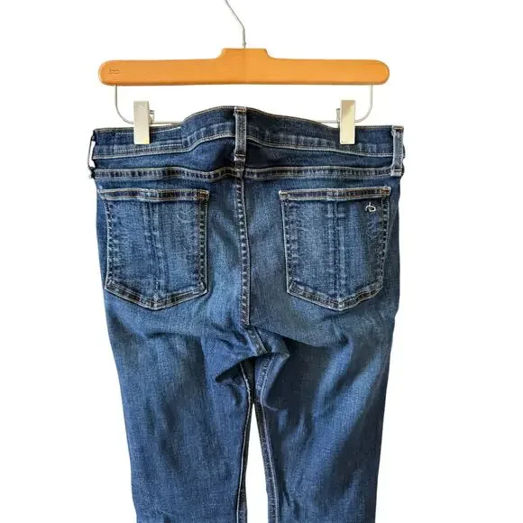 Rag & Bone Skinny Denim Jeans Woodford Dark Wash 28 - Picture 5 of 9